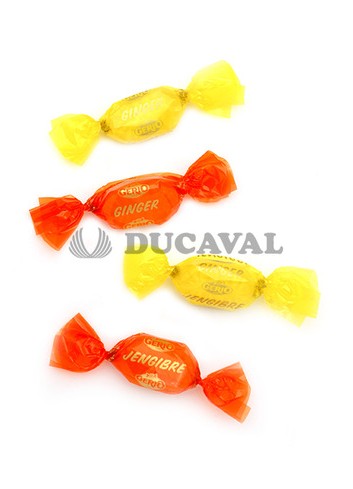 Caramelo jengibre limón/naranja 1kg - Disfraces Ducaval
