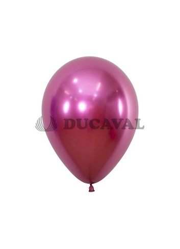 Globo látex fucsia reflex 12.50cm 50ud. Ducaval envios 24/48horas