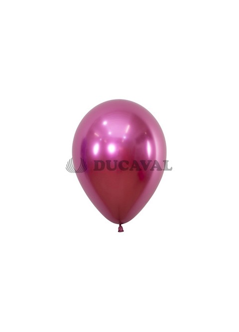 Globo látex fucsia reflex 12.50cm 50ud. Ducaval envios 24/48horas