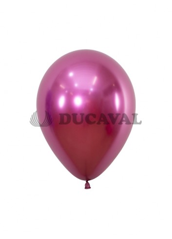 Globo látex fucsia reflex 12.50cm 50ud. Ducaval envios 24/48horas