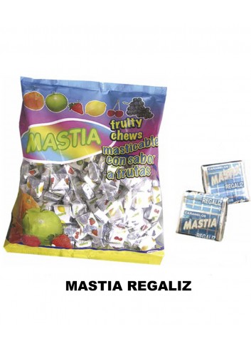Mastia caramelo regaliz 1kg - Disfraces Ducaval 24/48 horas