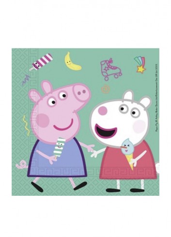Servilletas Peppa Pig 20 und | Ducaval | Envías 24/48 horas 