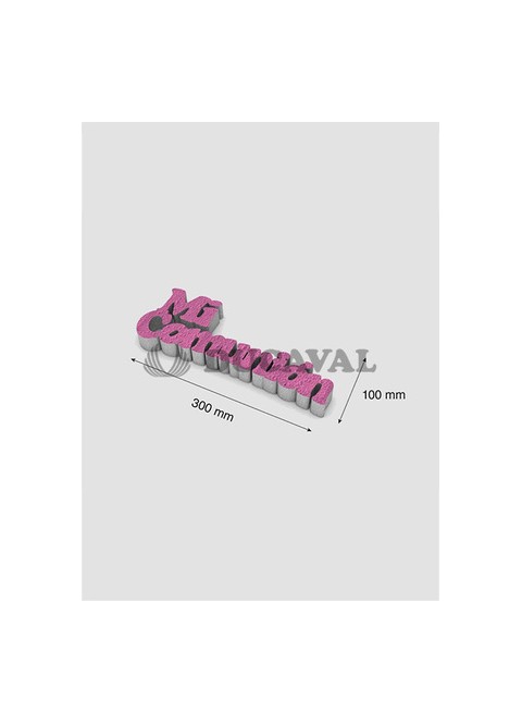 Base mi comunión rosa 300 mm. Ducaval envios 24/48 horas