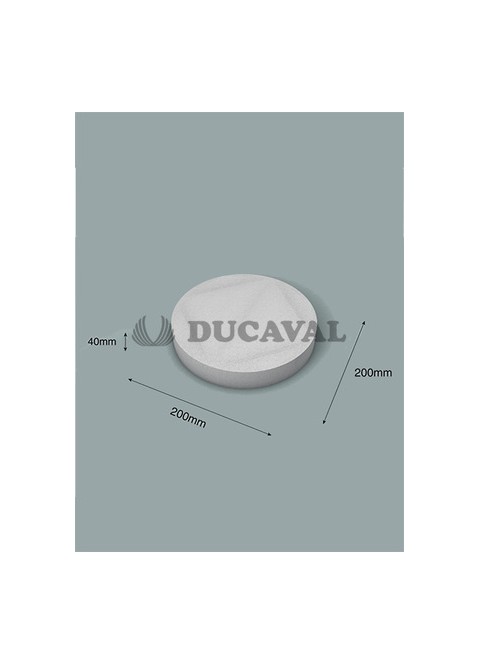 Base círculo 200 x 40 mm. Ducaval envios 24/48 horas