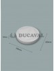 Base círculo 200 x 40 mm. Ducaval envios 24/48 horas