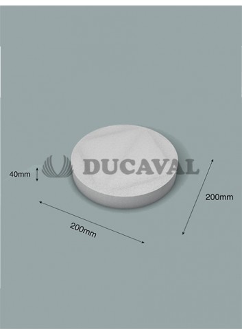 Base círculo 200 x 40 mm. Ducaval envios 24/48 horas