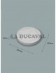 Base círculo 200 x 40 mm. Ducaval envios 24/48 horas