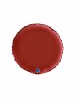 Globo foil satin circulo cereza 46cm | Ducaval | Envíos 24/48 horas