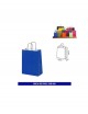 Bolsa papel c/ asa 20x24 azul. Ducaval envios 24/48 horas