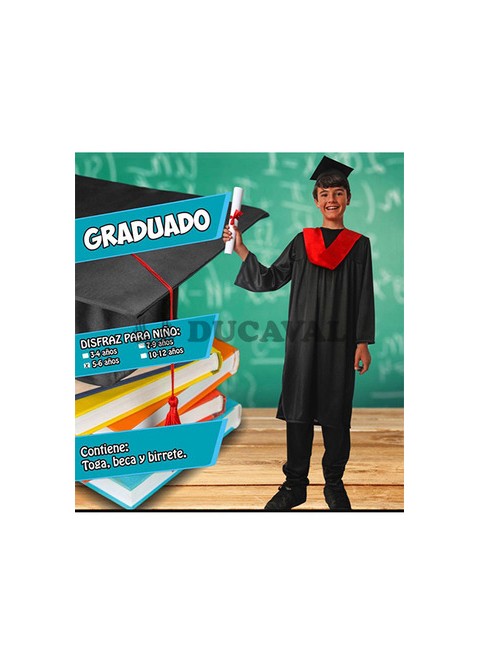 Disfraz de Graduado para Niño – Elegancia y Comodidad