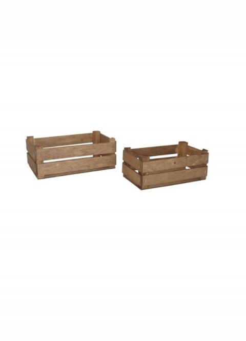 Caja madera watford x2 marrón | Ducaval | Envías 24/48 horas 