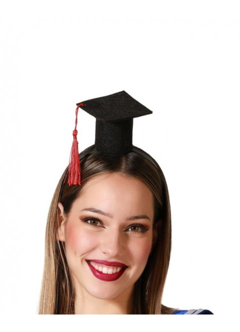 Mini sombrero licenciado negro  | Ducaval | Envías 24/48 horas 