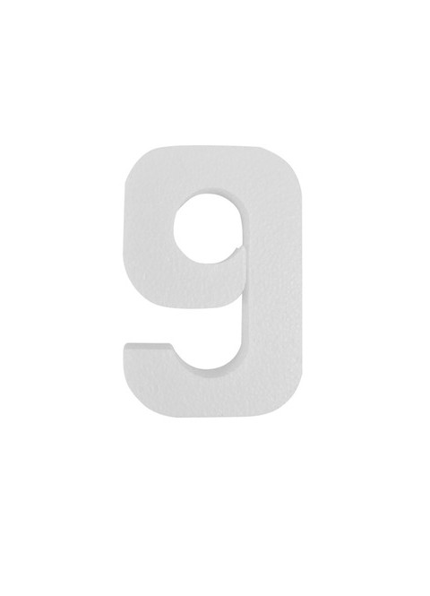 Número 9 corcho - Disfraces Ducaval