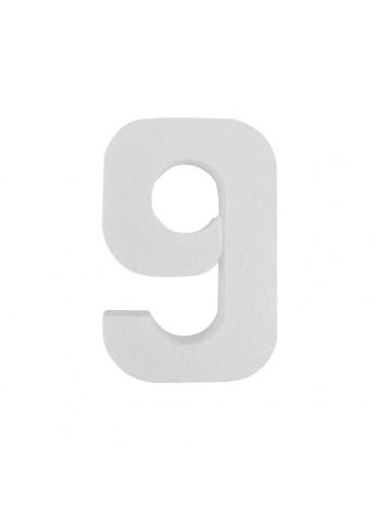 Número 9 corcho - Disfraces Ducaval