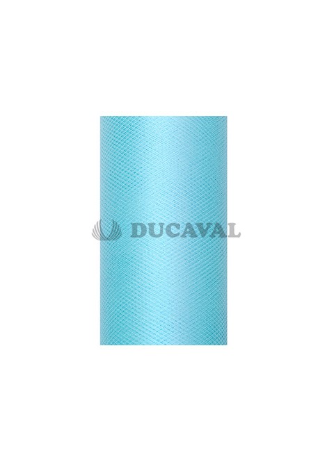 Tul turquesa en rollo 30cmX9m