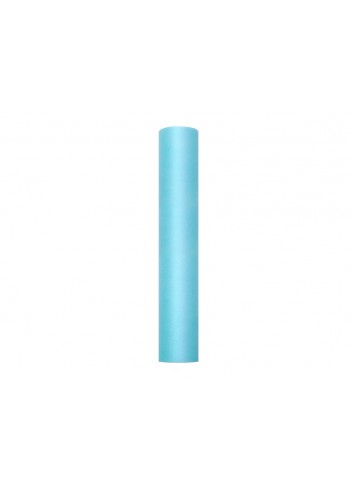 Tul turquesa en rollo 30cmX9m