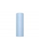 Tul azul cielo en rollo 15cmX9m