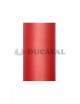 Tul rojo en rollo de 15cmX9m - Disfraces Ducaval