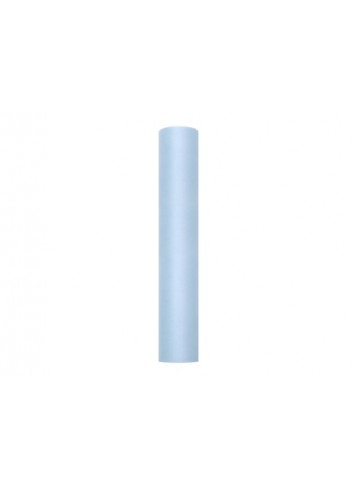 Cinta azul cielo tul 30cm X 9m