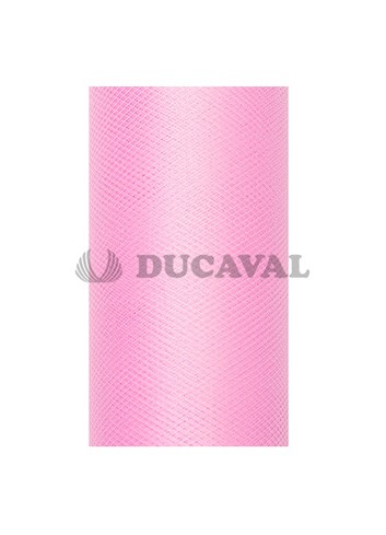 Tul rosa claro en rollo 30cmX9m