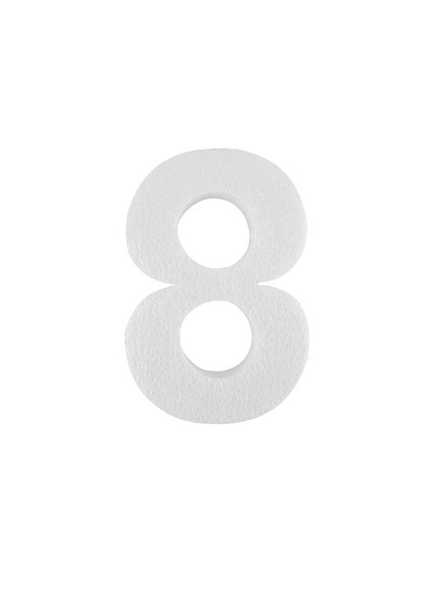 Número 8 corcho - Disfraces Ducaval