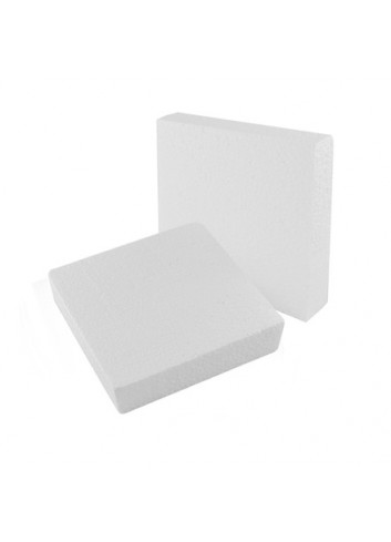 Pórex cuadrado 200mm (2 unidades) - Disfraces Ducaval