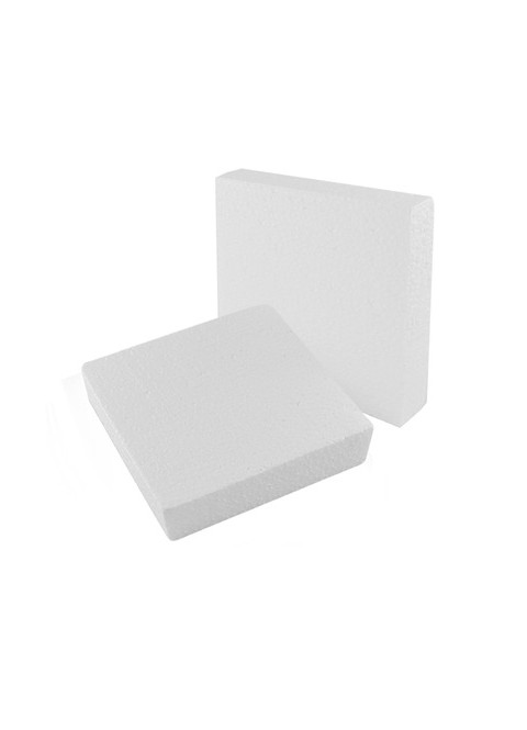 Pórex cuadrado 200mm (2 unidades) - Disfraces Ducaval