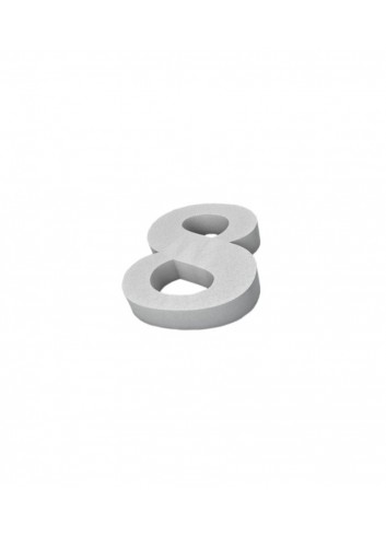 Número 8 corcho 100X40mm - Disfraces Ducaval