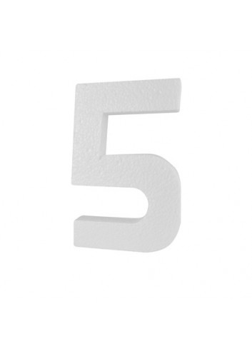 Número 5 corcho - Disfraces Ducaval