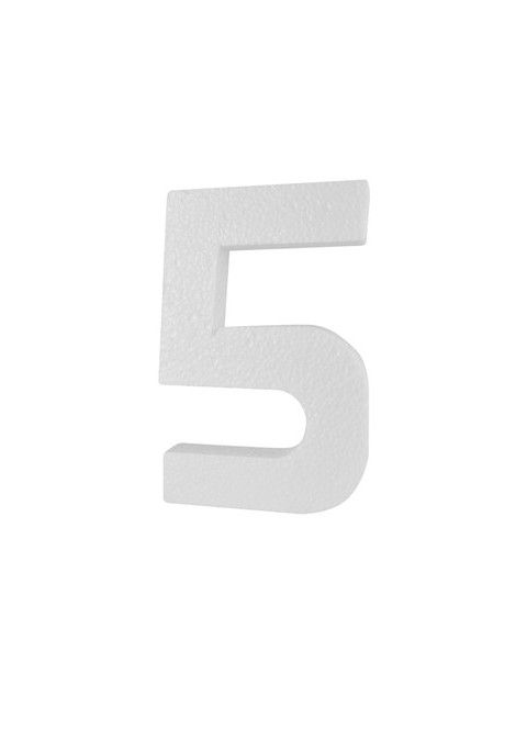 Número 5 corcho - Disfraces Ducaval