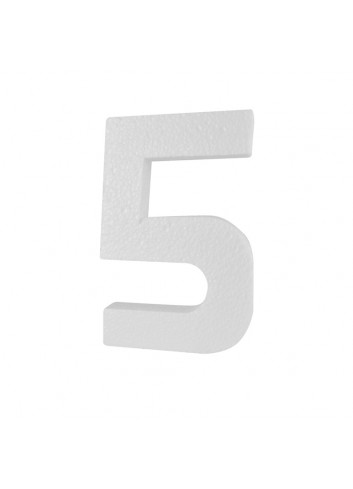 Número 5 corcho - Disfraces Ducaval