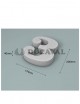 Número 3 corcho 200X40mm - Disfraces Ducaval