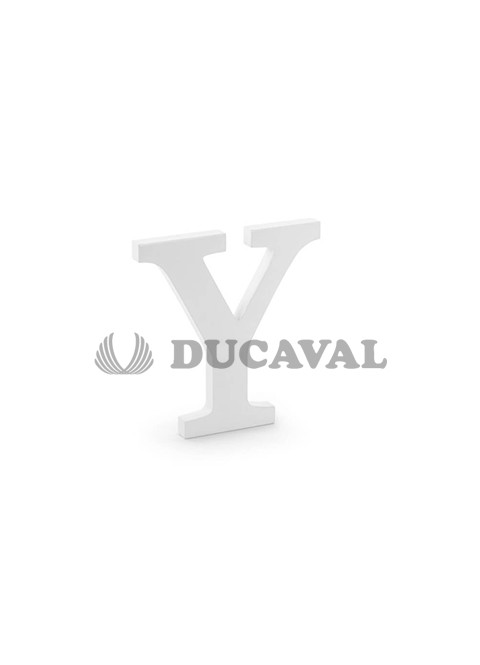 Letra Y madera 15cm | Ducaval | Envíos 24/48 horas