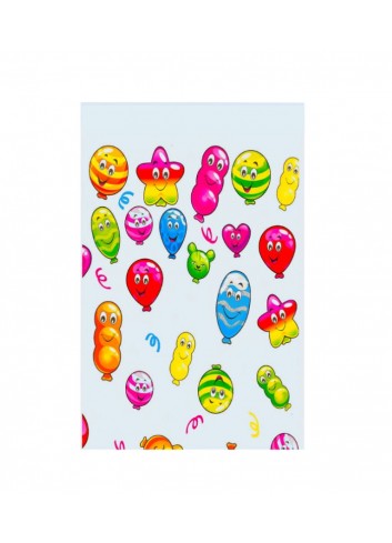 Bolsa 18X35 globos 100 unidades - Disfraces Ducaval