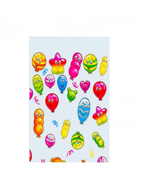 Bolsa 18X35 globos 100 unidades - Disfraces Ducaval