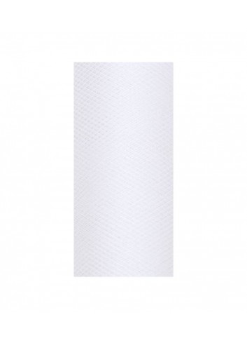 Tul blanco en rollo 30cmX9m - Disfraces Ducaval