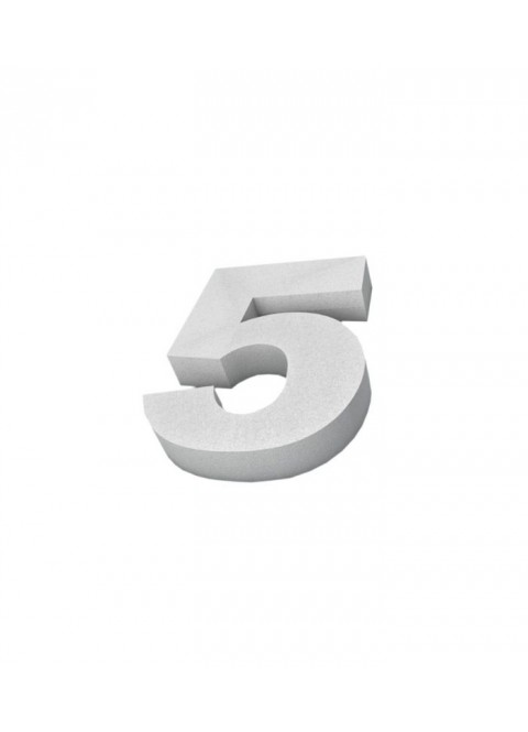 Número 5 corcho 100X40mm - Disfraces Ducaval