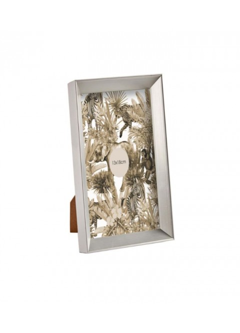 Portafoto plástico moldulra plata 13x18cm - Disfraces Ducaval