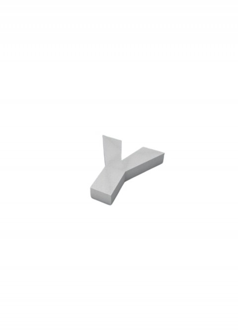 Letra Y corcho 100X40mm - Disfraces Ducaval