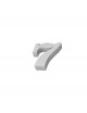 Número 7 corcho 100X40mm - Disfraces Ducaval
