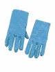 Guantes lentejuelas azules infantiles