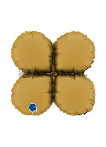 Base gotas maxi 26  dorado satinado