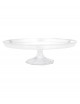 Bandeja stand postre transparente mediana 29.8cm.