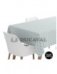 Mantel stars aguamarina 1.20x5mts