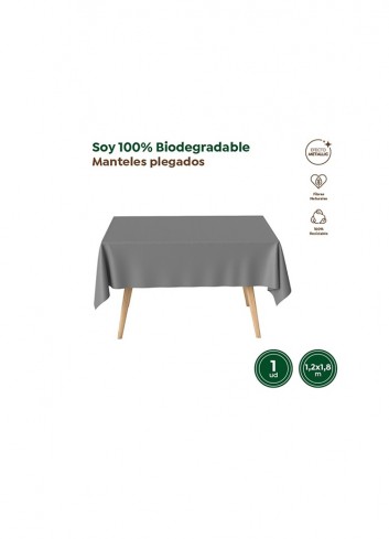 Mantel impermeable plata 1.20x1.80cm | Ducaval |