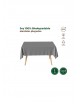 Mantel impermeable plata 1.20x1.80cm | Ducaval |