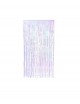 Cortina de flecos iridiscente 1x2m