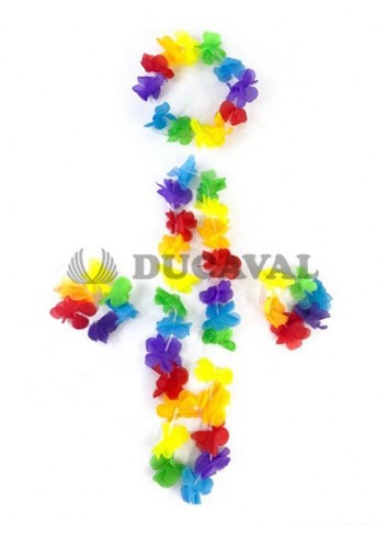Conjunto collar hawaiano