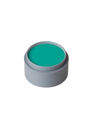 Maquillaje al agua verde turquesa claro