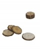 Posavasos madera 4ud 10cm | Ducaval | Envías 24/48 horas 